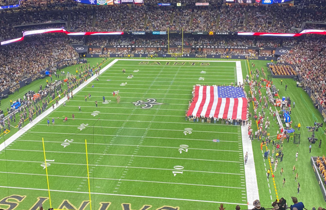 National Football League: New Orleans Saints Football Game at Caesars Superdome - Ticket - Foto 7